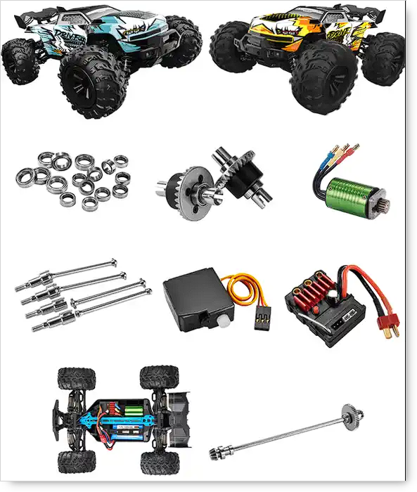 1/16 Scale R/C Truggy 7.4v Brushless SCY Drive PRO RTR