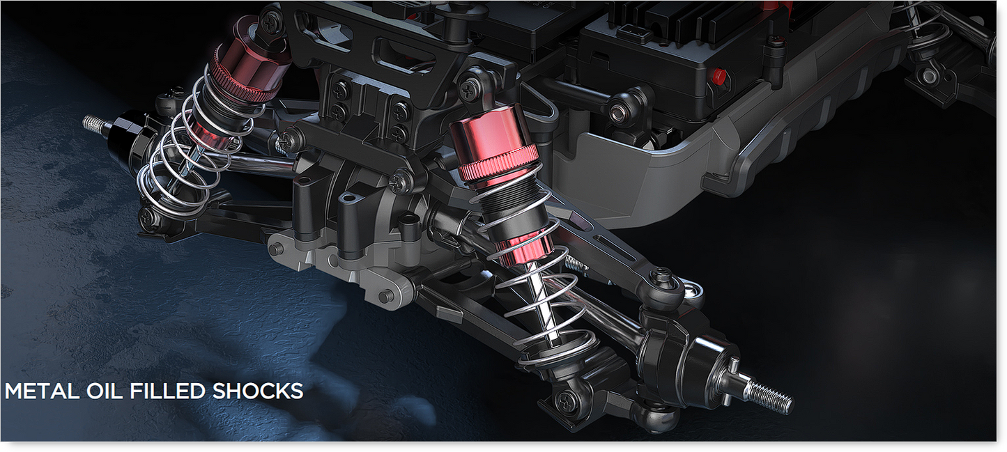 Original MJX Hyper Go 16209 Brushless Off-Road RC Monster Truck 4x4 FAST!