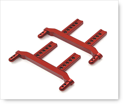 DCR CNC Aluminum Body Mounts for SCY1/16 16102 16103 16106