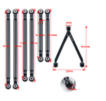 DCR Aluminum Chassis Link Lift Kit for SCX24 RC Crawler