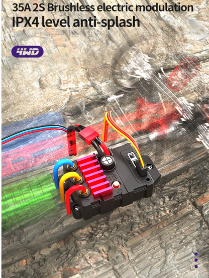 1/16 Scale R/C Buggy 7.4v Brushless SCY Adventurer PRO RTR