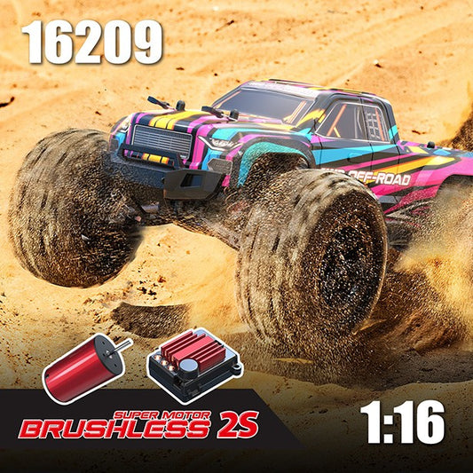 Original MJX Hyper Go 16209 Brushless Off-Road RC Monster Truck 4x4 FAST!