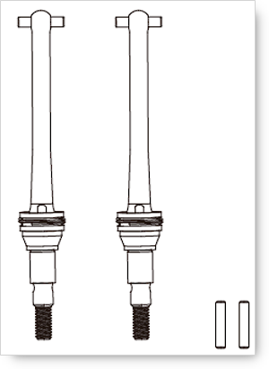 CVD Shaft