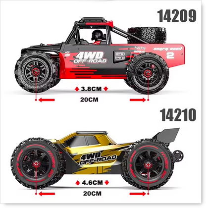 MJX HBX Hyper Go 14209 4WD 1/14 Brushless Remote Control Off-Road Racing High Speed Truck