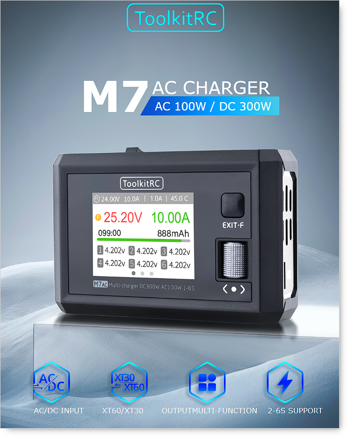 Toolkit RC M7AC Battery Charger