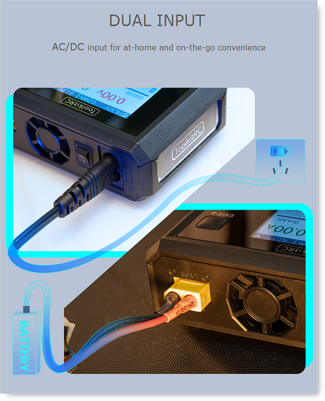 Toolkit RC M7AC Battery Charger