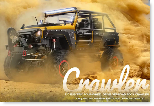 WL 104026 2.4G 1/10 Scale 4WD Radio Control Electric Rock Crawler