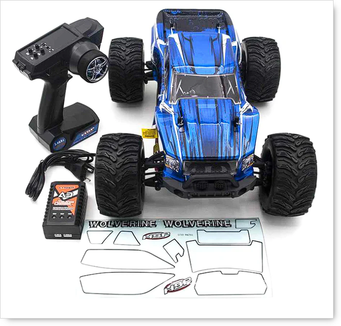 HSP 94701 PRO Brushless Electric 1/10 R/C Monster Truck 4WD Off-Road RTR