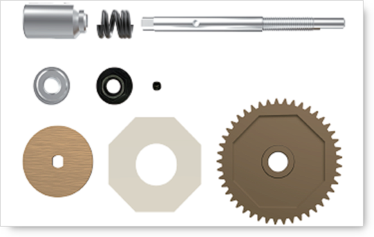 DCR N518 ZJ-004 Clutch Parts