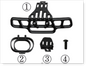 DCR N518 SJ-003 Front and rear anti-collision kits