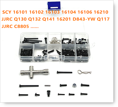 DCR Screw Set for SCY/JJRC 16102, 16103, 16106