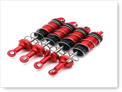 DCR CNC Aluminum Shock Set for MJX 16208, 16209, 16210