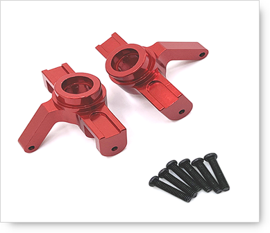 DCR CNC Aluminum Front Bearing Carriers for MJX 16208, 16209, 16210