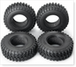 DCR 1.9" 1/10 Scale RC Rock Crawler Tire Pair 106MM