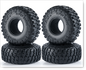 DCR 1.9" 1/10 Scale RC Rock Crawler Tire Pair 120mm All Purpose