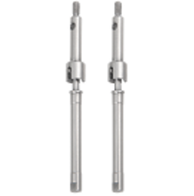 DCR Hardened CVD Drive Shaft Front Axle Set for Axial SCX24 1/24 RC