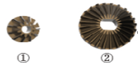 DCR N518 LS-010 Differential parts (front and rear)
