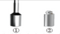 DCR N518 WJ-012 Universal Drive Shaft Dog Bone cups