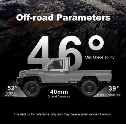 MN82 PRO Pick up Car 1:12 Full Scale RC Car 4WD Off-Road