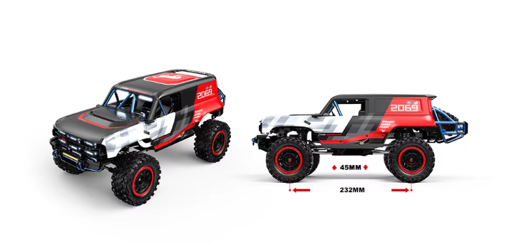 MJX H12P RTR 1/12 RC Truck 4WD Off-Road Ford Bronco