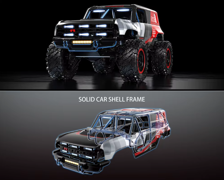 MJX H12P RTR 1/12 RC Truck 4WD Off-Road Ford Bronco