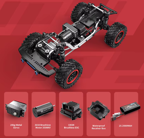 MJX H12P RTR 1/12 RC Truck 4WD Off-Road Ford Bronco
