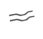 DCR Carbon Fiber Chassis Frame Rails for SCX24