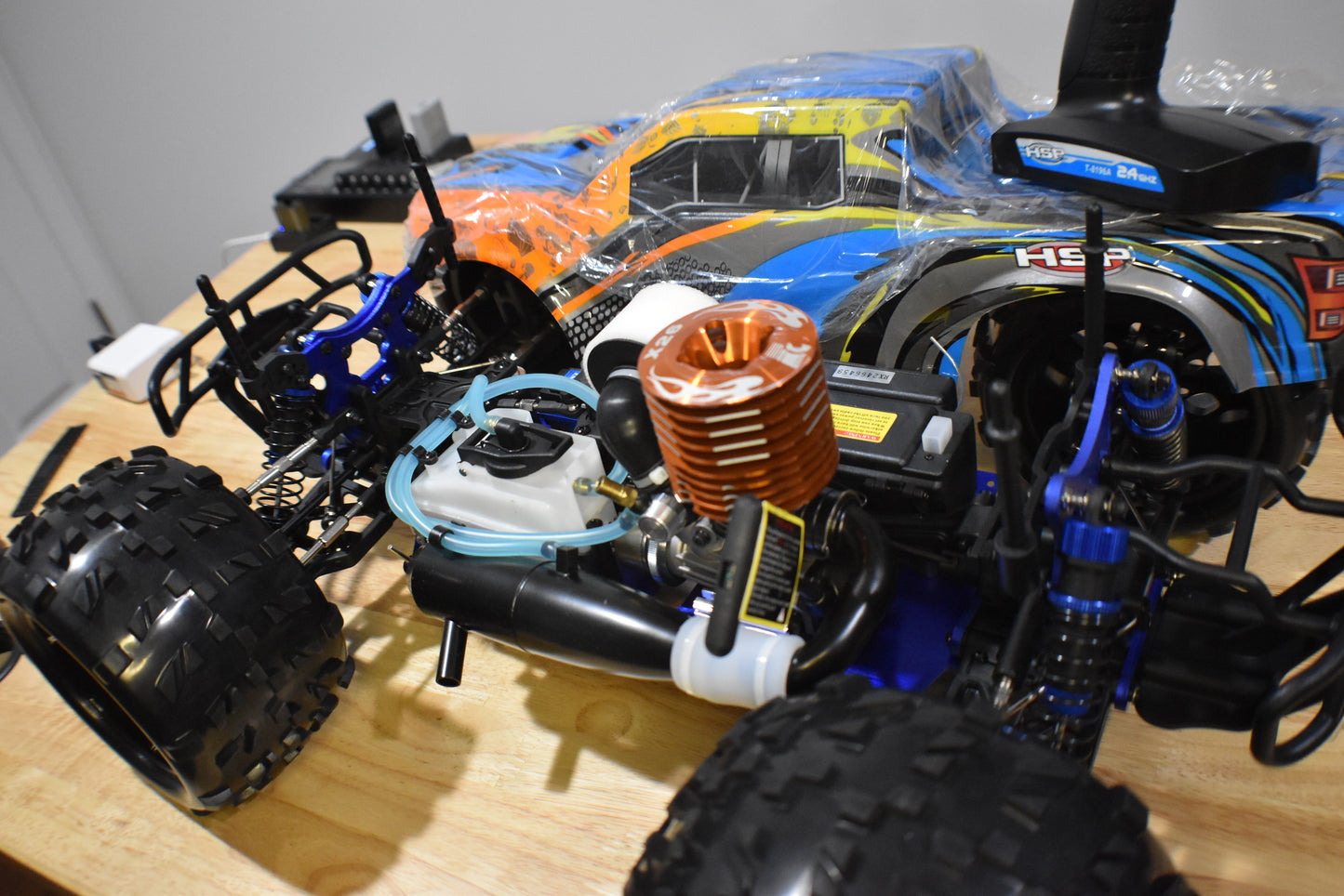 HSP 94972 Nitro Monster Truck 1/8 Remote Control Offroad .26 Engine