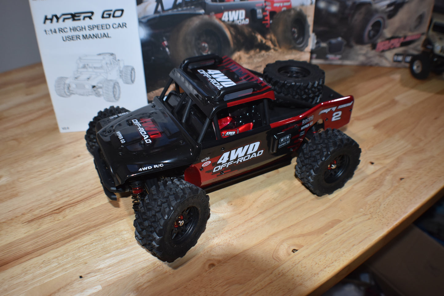 MJX HBX Hyper Go 14209 4WD 1/14 Brushless Remote Control Off-Road Racing High Speed Truck